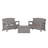 Rectangular Resin Outdoor Coffee Table-96898531
