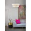 Simone 8 - Light Steel Dimmable Drum Chandelier