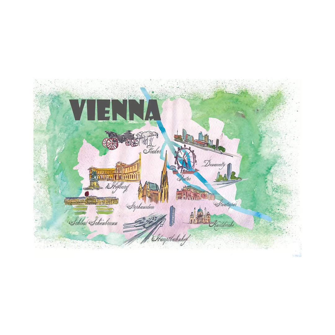 Austria Travel by Markus & Martina Bleichner - Wrapped Canvas Print