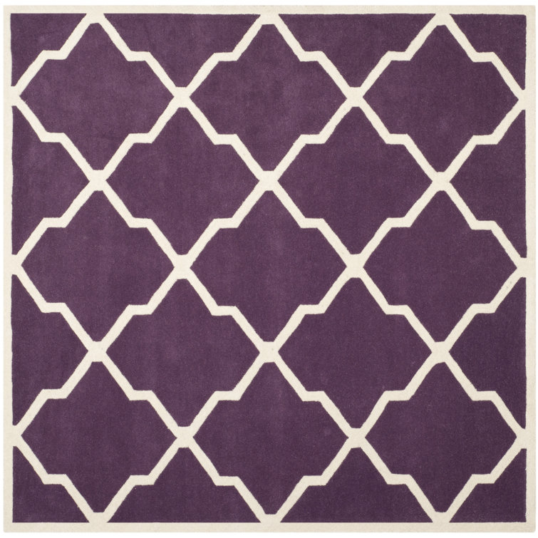 Carolene Hand Tufted Wool Geometric Rug