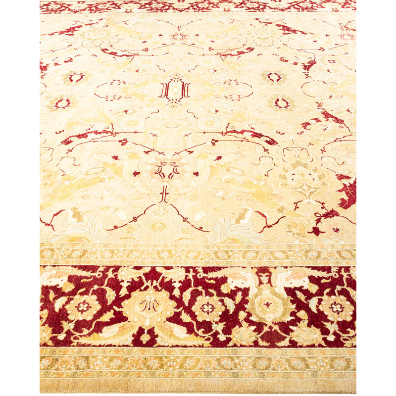Classic One-of-a-Kind 9' 2" X 12' 6" Hand Knotted Area Rug