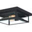 Plafonnier encastré noir 2 lumières Wiebe-63380559