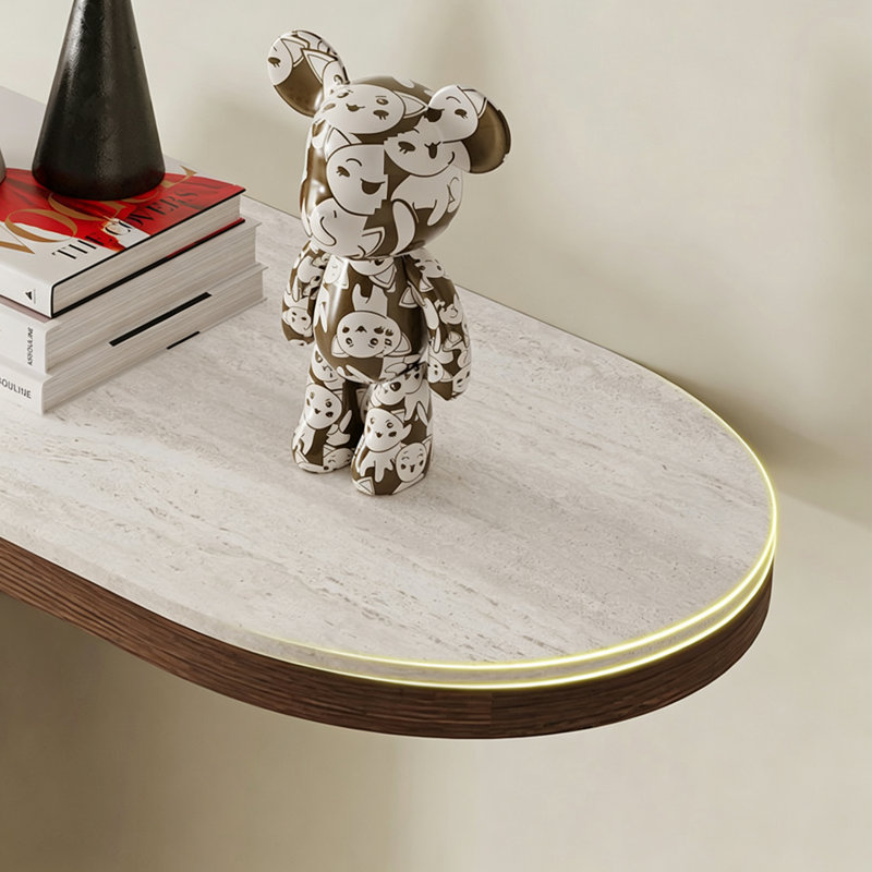 Console moderne minimaliste, 33.5" H x 39.4" W x 13.8" D