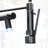Led Kitchen Faucet With Pull Down - Black Finish, Single Handle, Versatile Use Handle , Black, Superior Materials