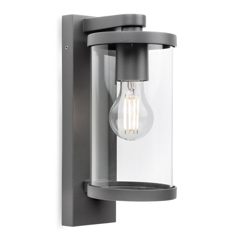 Graphite 29cm H Outdoor Sconce