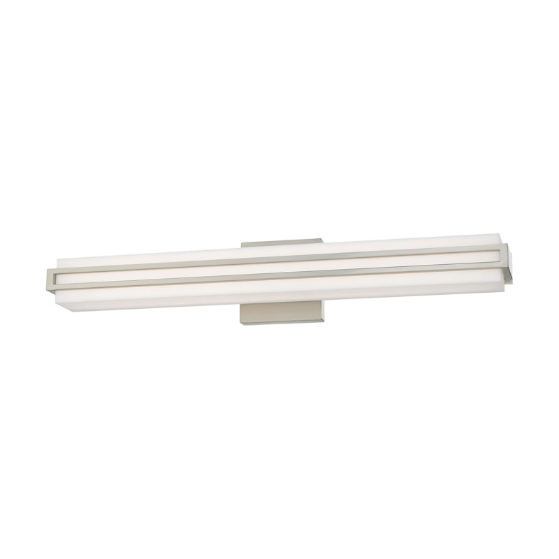 Itzayana Dimmable LED Bath Bar, Brushed Nickel