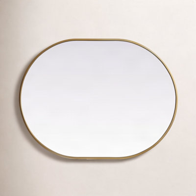 Sabine Metal Pill Wall Mirror