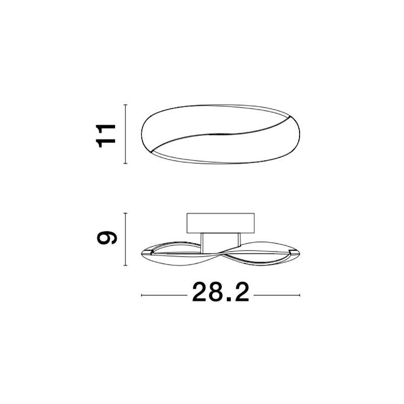 Flush Mounted Sconce