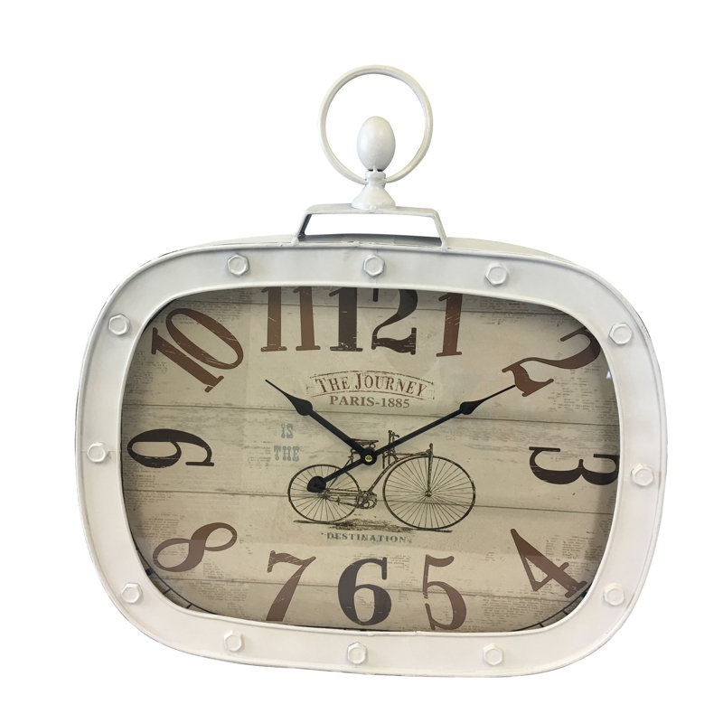 Keats Wood Wall Clock