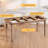 Simple sintered stone dining table set-105352909