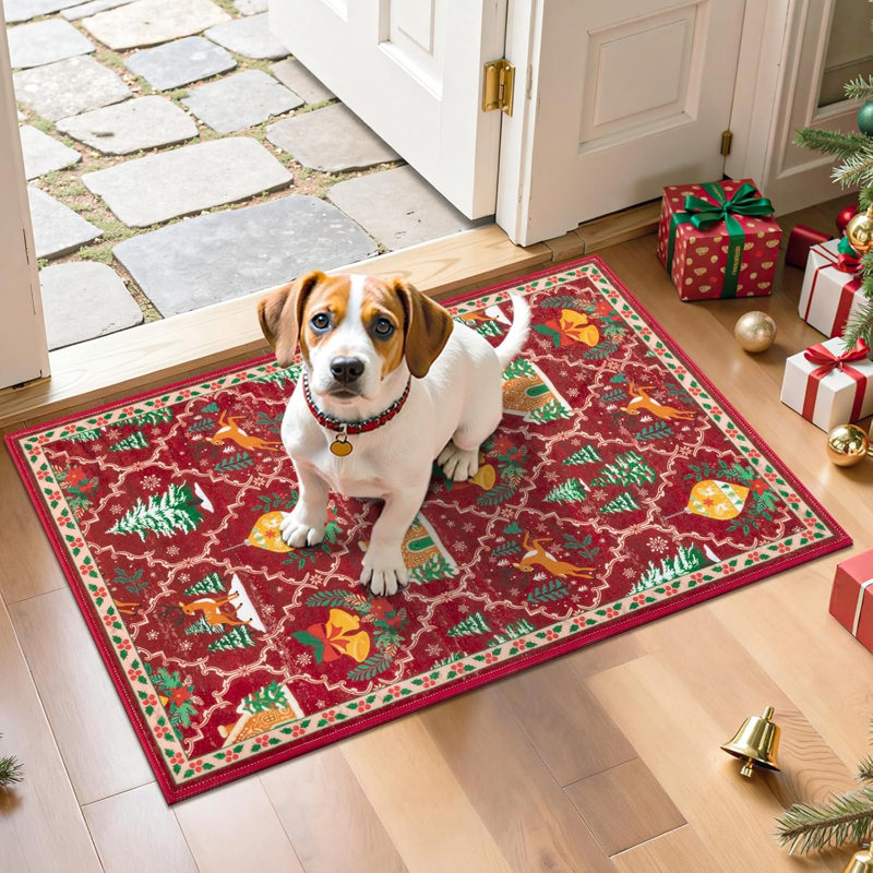 Tapis de Noël, Rectangulaire 2 pi x 3 pi
