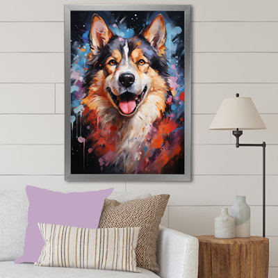 " Dog Akita Aurora IV "