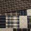 Couette réversible noire et marron - Grand lit/très grand lit, imprimée, garnie de coton, fermeture éclair, style chalet, 3 pièces réversibles, aspect chalet, garnissage riche, lavable à la machine