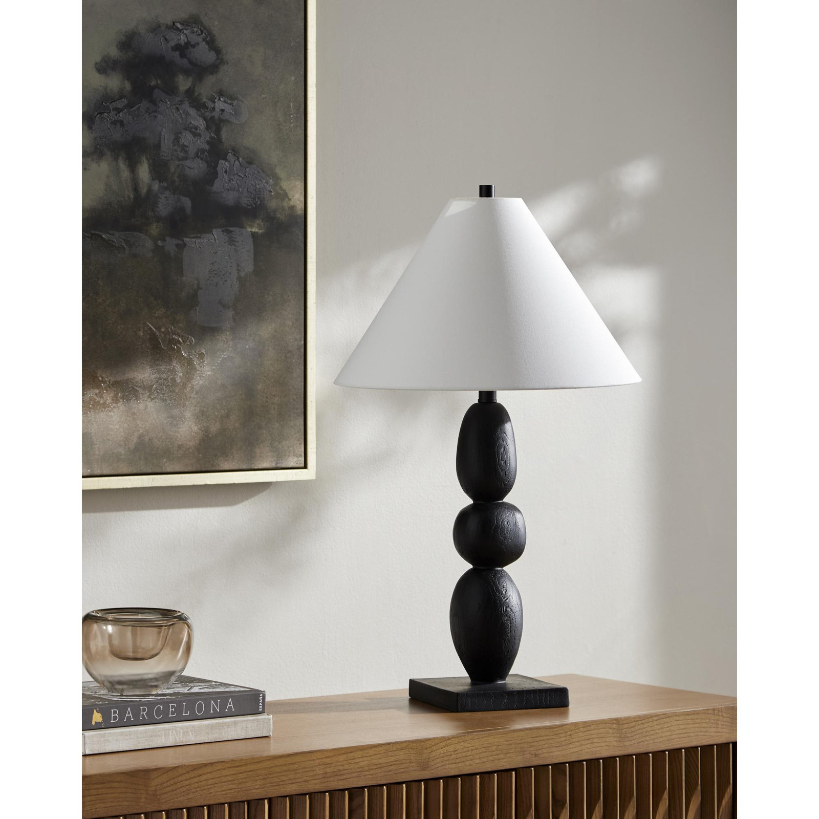 Table Lamp, Black