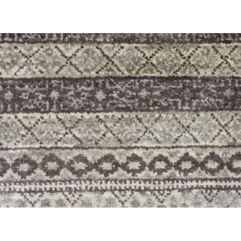 Hand-Knotted High-Quality Beige and Brown Area Rug