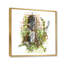 Vintage Old Europe View IX - peinture sur toile encadrée