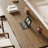 Nut-brown Rectangular Solid Wood writing desk-117619942