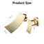 Robinet mural pour salle de bain Golden