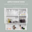 Isavela Surface Mirrored Bathroom Cabinets with Mirror and 5 Adjustable Shelves