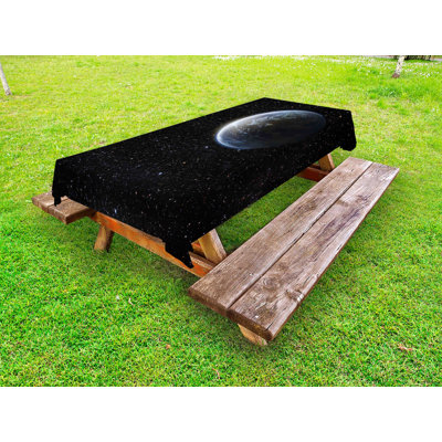 Rectangle No Pattern Polyester Tablecloth