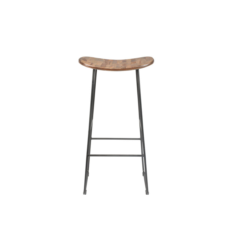 Tangle Solid Wood Counter & Bar Stool, Bar Stool (30" Seat Height), Natural