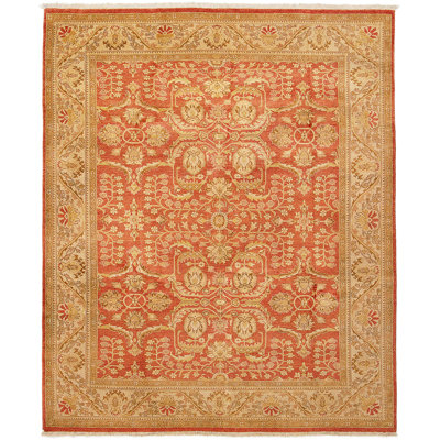 Tapis zone en laine foncée 8 pi 2 po x 9 pi 10 po à la main one-of-kind-noué la 2010 chobi Horrocks