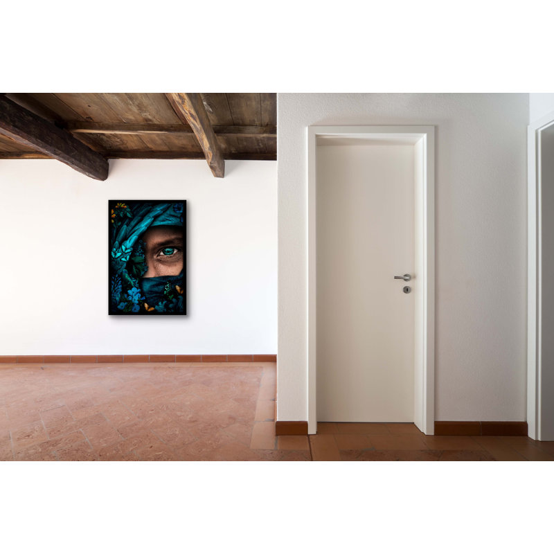 Mystery - Print on Plastic / Acrylic, Black Frame, 135cm H x 90cm W x 10cm D