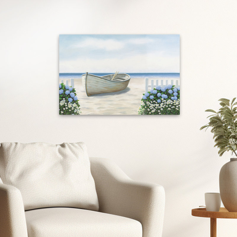 Plages et bateaux Beach Days I Art, H 16 po x l 24 po