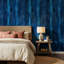Papier peint Starry Night, planches de bois, éclaboussures de peinture