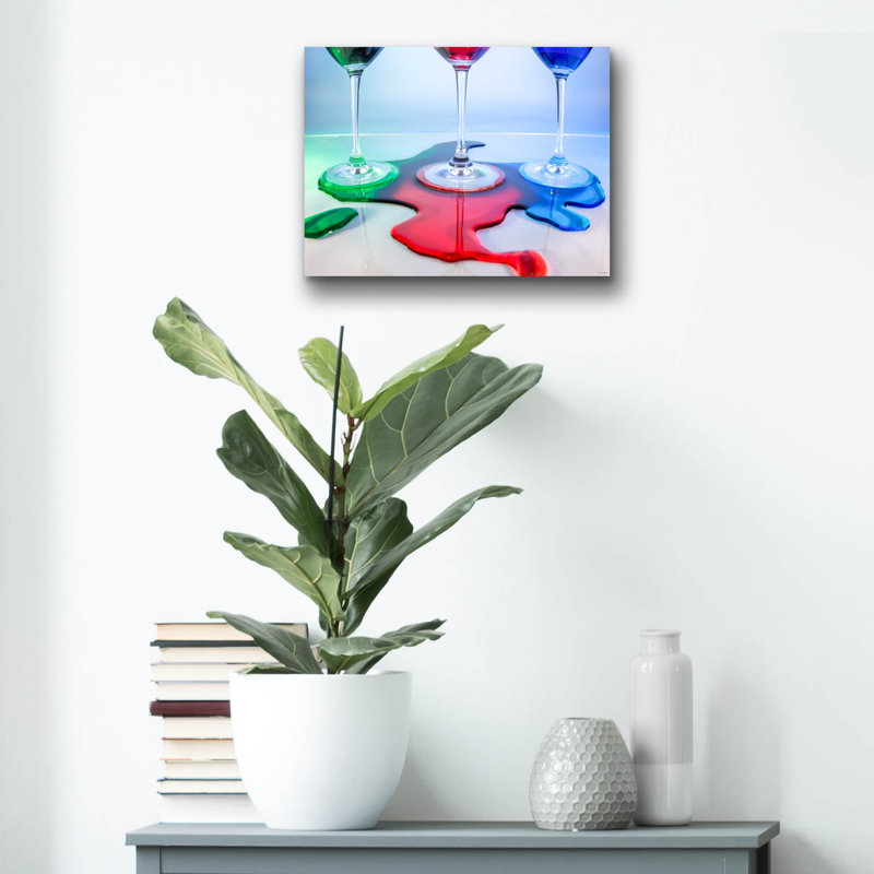 «Drink Splash 4» par Gordon Semmens, H 12 po x l 16 po x P 0,13 po