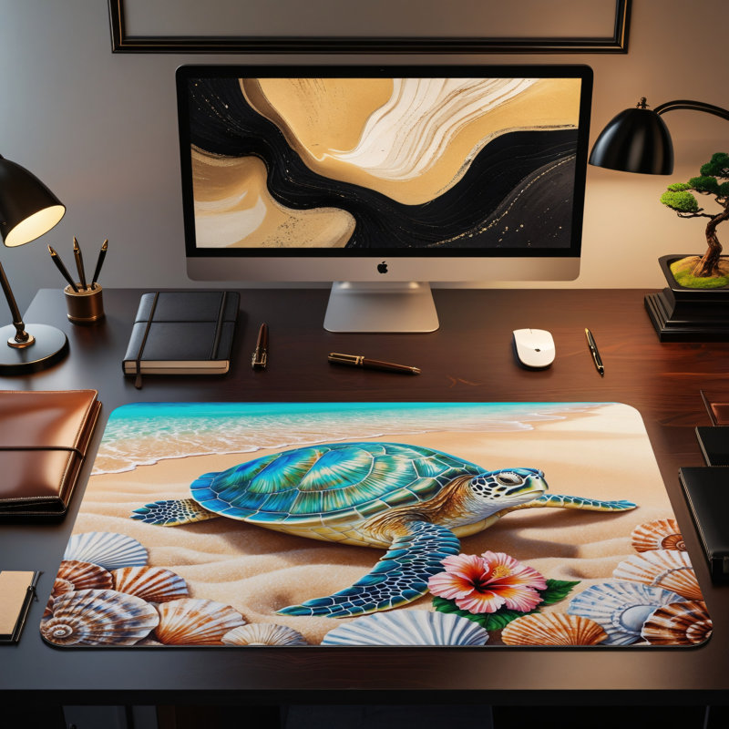 Polyester Desk Pad, 23.6x13.8