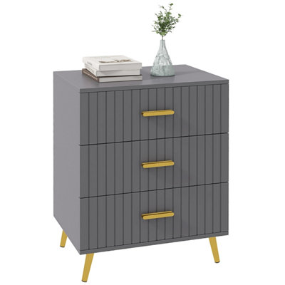 60 cm W Chest of 3 Drawers