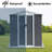 Outdoor Storage Sheds 6Ftx4ft Apex Roof With Base Frame-123923984