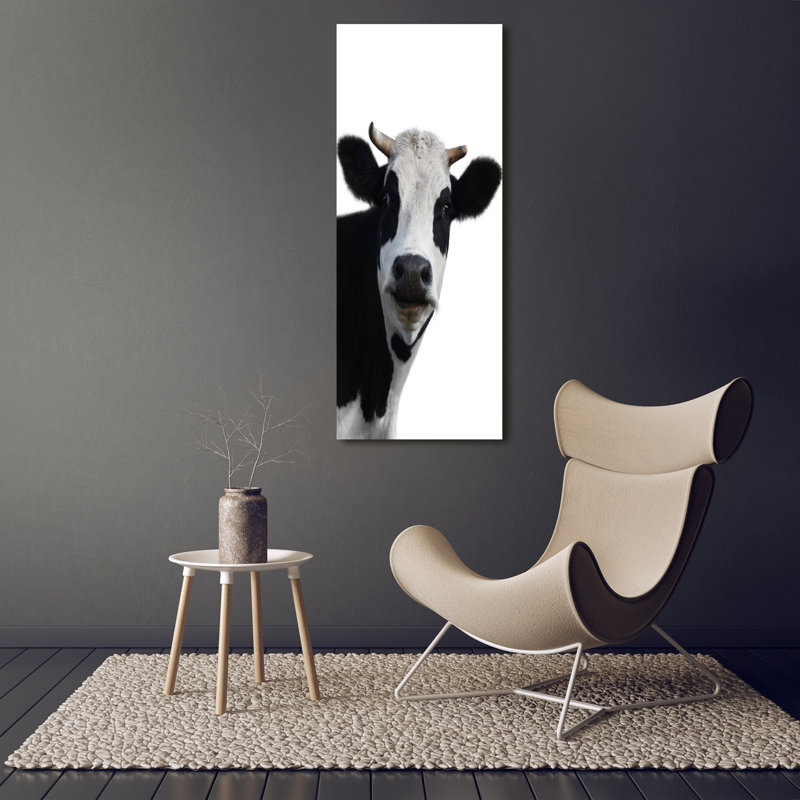 A Bred Cow - Wrapped Canvas Print