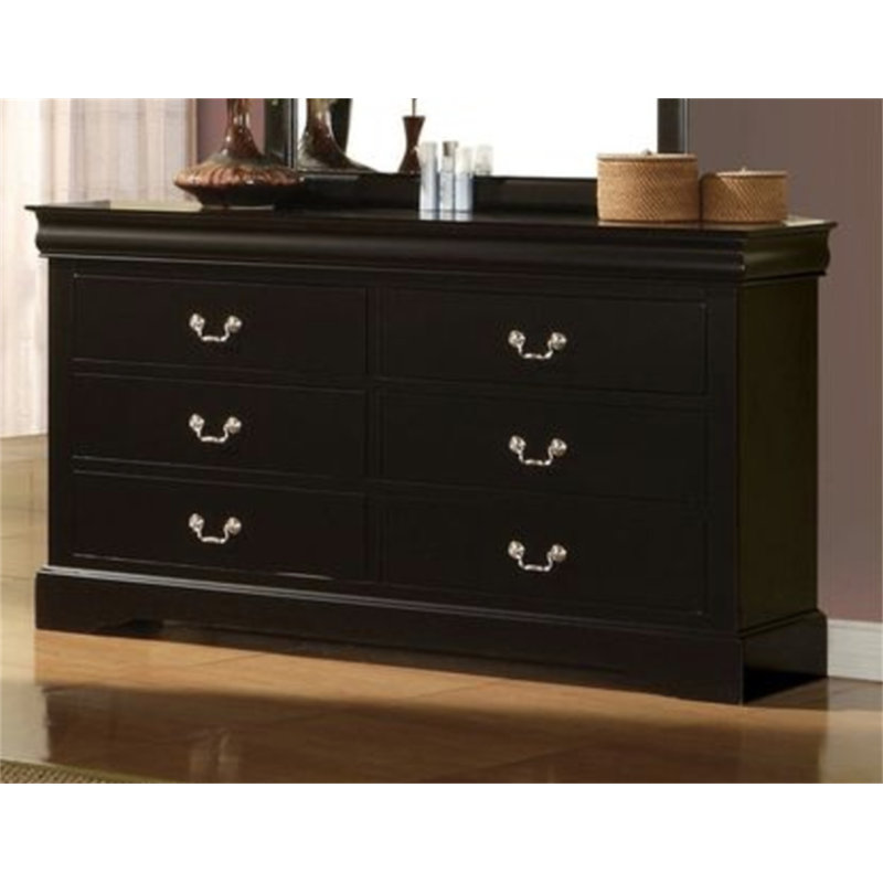 Commode Louis Philippe III, Noir