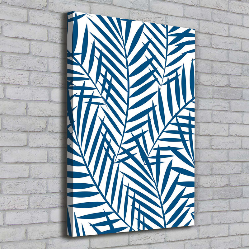 Tropical Leaves - Wrapped Canvas Print