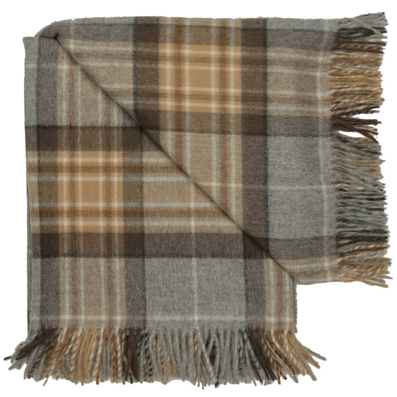 Jeté en laine highland merino, McKellar