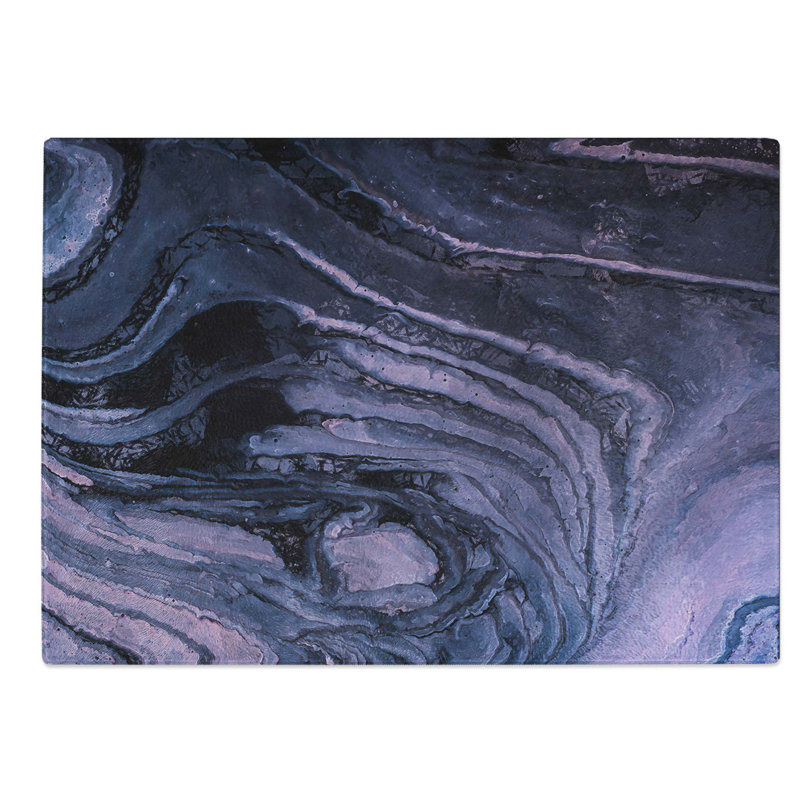 Glass Luscious Vibes in Abstract Chopping Board, 39 cm W x 28.5 cm L