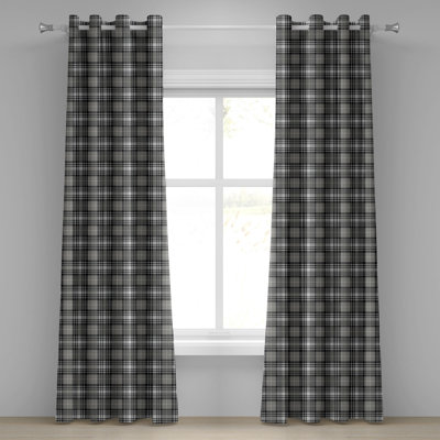 Sateen Blackout Curtains / Drapes Pair