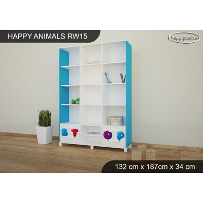 187cm H X 132cm W Kids Bookcase