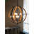 9- Light Globe Chandelier, Wood Chandelier Hanging Light Fixture With Adjustable Chain For Kitchen Dining Room Foyer Entryway, Bulb Not Included