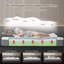 Matelas simple pour matelas en mousse viscoélastique gélifiée 12 pouces dans une boîte, support à 3 couches et housse lavable amovible, installation facile, soulagement de la pression et isolement du mouvement, certifié Certipur-US-1928250729