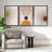 Mid Century Modern Boho Bright Nordic Abstract  Living Room Framed Canvas 3 Pieces Print Wall Art-70252460-70252467
