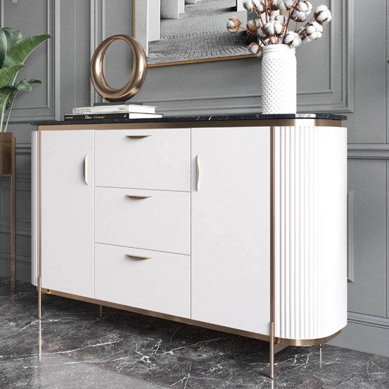 Buffet de style italien de luxe, H 35,43 po x l 59,05 po x P 15,75 po