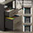 Bartolot 63" W L-Shaped Computer Desk with Monitor Stand and Drawers-112156766