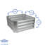 Harbour Housewares Square Galvanised Steel Raised Garden Bed-97793805-97793804