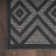 Foundry Select Versatile Diamond Charcoal/Black Indoor/Outdoor Area Rug