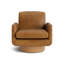 Supernova Full Swivel Leather Chair-1413674800-1413674805