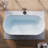 71 Inch,77-Gallon Freestanding Soaking Bathtub, 100% Pure Virgin Acrylic With Drain And Overflow,Glossy White