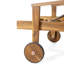 Chaise en bois avec housse orange élégante - Rehaussez votre décor extérieur, les coussins orange, à position réglable et microbiens Remarque: Ceci est uniquement à des fins descriptives-498744825